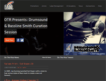 Tablet Screenshot of ontherisemusic.com